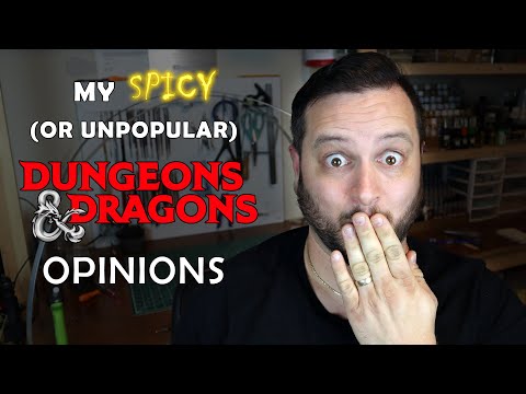 My Spicy (or Unpopular) #dungonsanddragons Opinions
