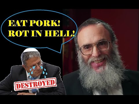 Rabbi Yaakov Shapiro vs. Ben-Gvir Manhattan #zionism #israel #bengvir #rabbi #shapiro #palestine