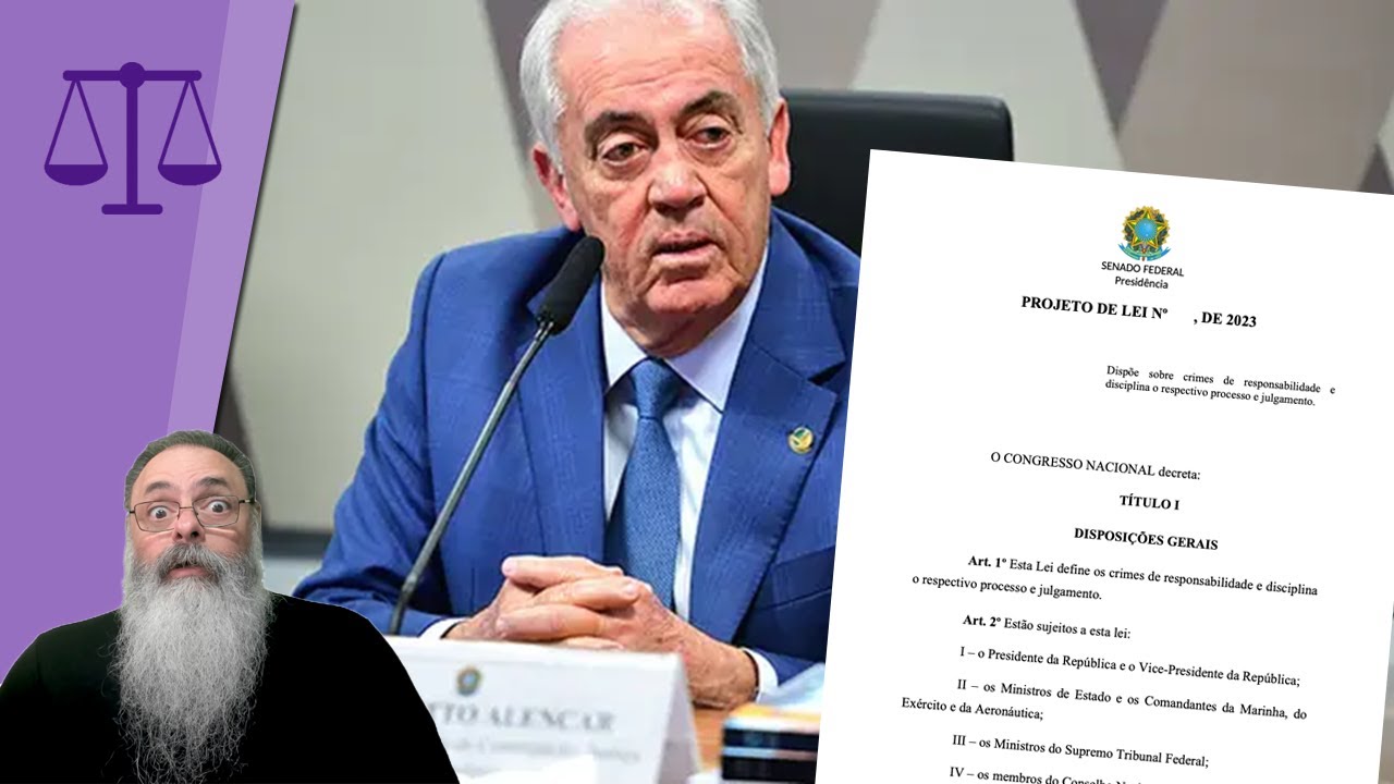 SENADO quer APROVAR a "NOVA LEI do IMPEACHMENT" que foi ABANDONADA em 2023, mas AGORA pode AJUDAR
