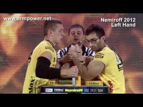 Nemiroff 2012 - Final Left hand Men 70kg