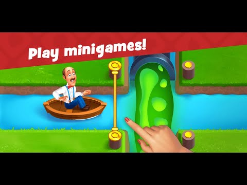 Gardenscapes New Mini Mobil Game #gardenscpes #minigames