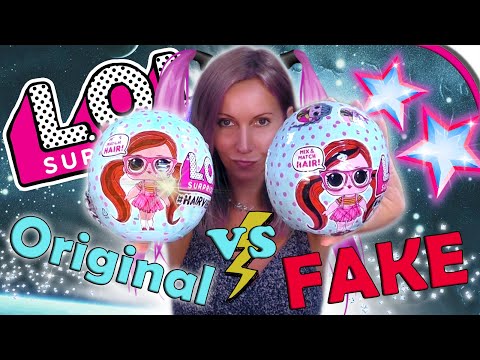 FAKE L.O.L. Surprise HairVibes vs Original ⚡ So erkennt ihr die Echte! L.O.L. auspacken 💖 deutsch