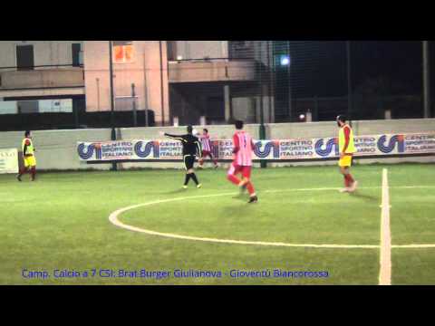 Camp. Calcio a 7 CSI: Brat Burger Giulianova - Gioventù Biancorossa