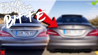 WIR TAUSCHEN DIE EMBLEME AM AMG + Stern &quot;DIPPEN&quot; #ESWIRDSCHWARZ