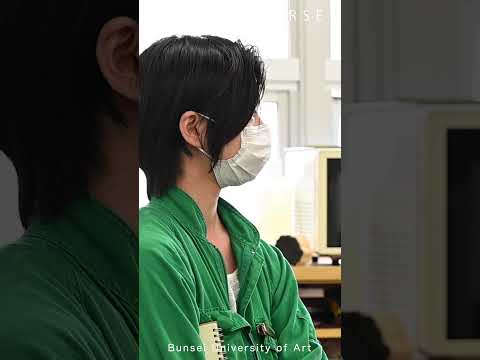 総合造形専攻ー日本画分野の講評会の様子