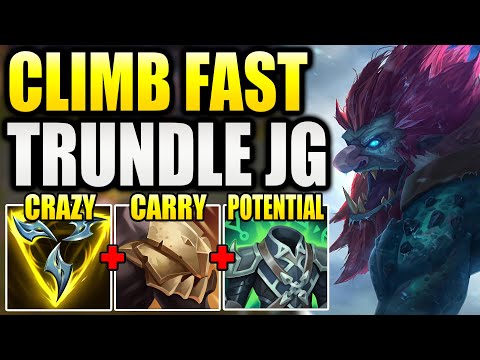 HOW TO PLAY TRUNDLE JUNGLE IN ORDER TO CLIMB FAST & EASY!