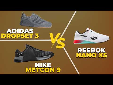 Reebok Nano X5 vs Adidas Dropset 3 vs Nike Metcon 9