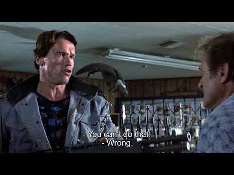 槍店： 錯誤的莎拉 - 終結者 [開放霧面，重製版] (Gun Shop \ Wrong Sarah | The Terminator [Open Matte, Remastered])