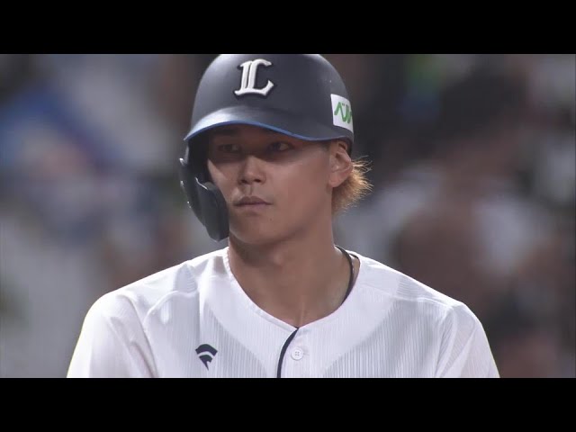 【5回裏】繋がる打線!! ライオンズ・西川愛也 右中間を破る2点タイムリー3ベースヒット!! 2024年6月12日 埼玉西武ライオンズ 対 広島東洋カープ