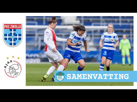 Samenvatting PEC Zwolle Vrouwen - Ajax Vrouwen | Vrouwen Eredivisie