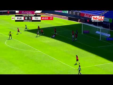 Gol de M. Lopez | Puebla Femenil 1 - 1 Xolos Femenil | Apertura 2019 J14 | LigaBBVAMXFemenil