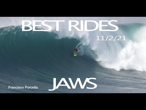 Best Rides - 4 PADDLE BARRELS (11/2/21) XL JAWS PE'AHI KALANI FRANCISCO BILLY ALBEE 4K