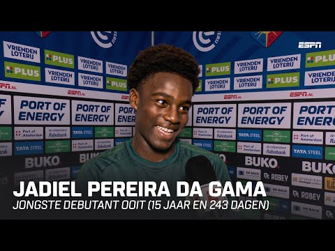 💭 Jadiel Pereira da Gama (15) DROOMT van CHAMPIONS LEAGUE: "Met PEC? We staan eerste..." 🥇