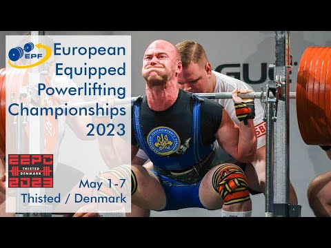 Men Jr 53 - 93 kg - European Open, Sub-Junior & Junior Equipped Powerlifting Championships 2023