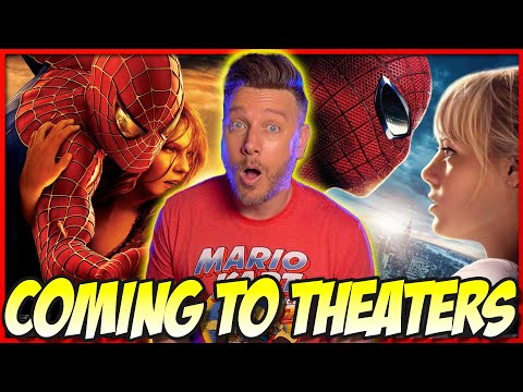 All 8 Live Action Spider-Man Movies Are Returning to Theaters!
