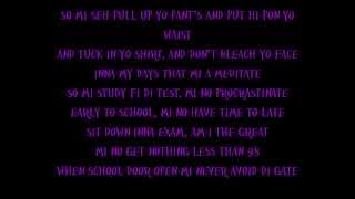 Vybz Kartel - School Lyrics [ Aug 2013]