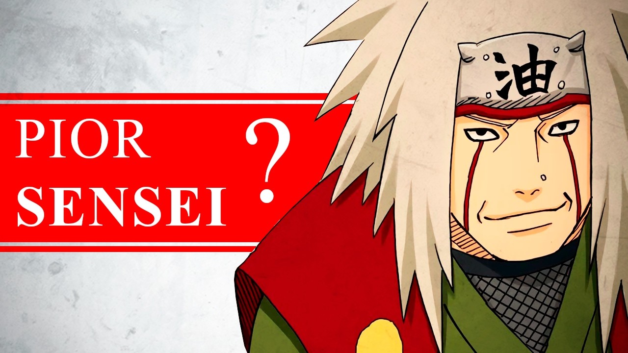 O PIOR SENSEI EM NARUTO? - Jiraya - Analise + Mitologia
