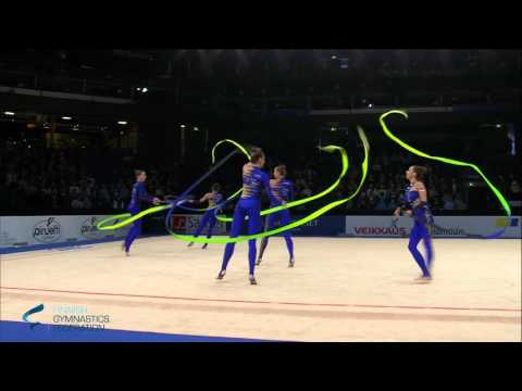 Ukraine Ribbons - Rhythmic Gymnastics World Cup 2016 Espoo