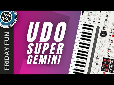 Udo Super Gemini and Erica Synths NightVerb Synth Jam