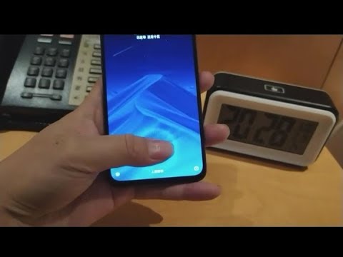 Xiaomi Mi 9 Indisplay Fingerprint Scanner Test