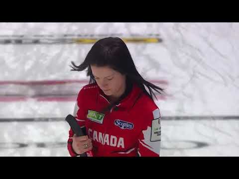 #wwcc2022 When you win without throwing the hammer and have to bring the rock home from the away end