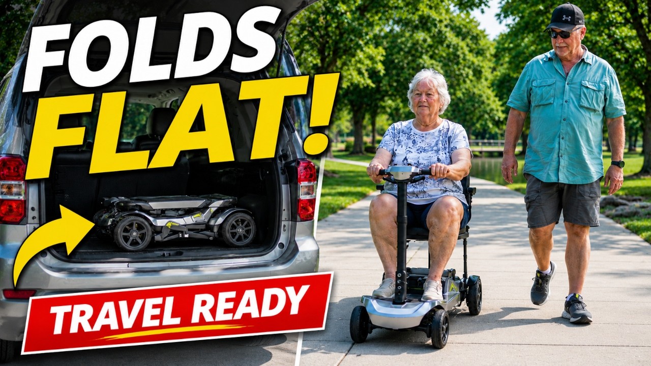 Kerdom Fold-Flat Mobility Scooter Review