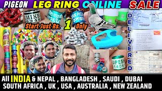 Pigeon Ring Online Sale by Rupesh | Laser Print Custom Pigeon Leg Rings & Accessories Seller