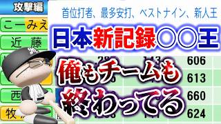 【不名誉記録続出】俺とロッテの今シーズンの成績がヤバすぎる件について・・・激動の1年目シーズン終了しました　コーミエ三冠王への道#27【パワプロ2026/マイライフ】