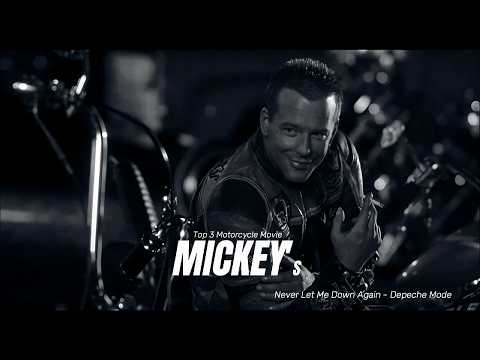 Never let me down again - Depeche Mode feat. Mickey Rourke, Motorcycle drive
