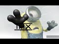 FAN MADE THX Minions Broken Glass Logo