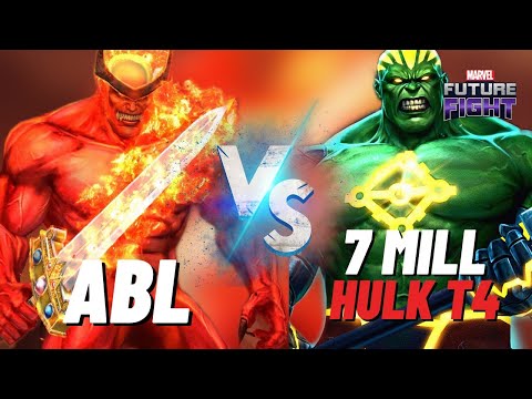 ABX Legendaria ~ DIA LIBRE HULK FU*** GOD T4! [MARVEL Future Fight]