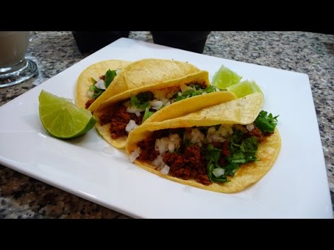 Adobada Tacos, Green Salsa with Avocado, Mexican recipes for Cinco de Mayo!