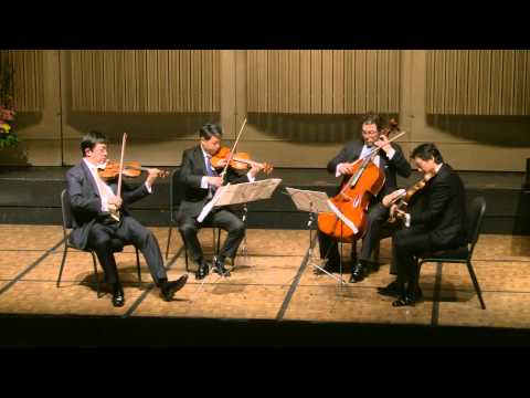 Shanghai String Quartet - Dvorak; String Quartet in A-flat Major, Op. 105