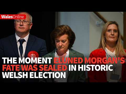 The moment Labour lost their power as Eluned Morgan ...