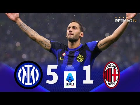 Inter 5 x 1 Milan ● Serie A 2023/24 Extended Goals & Highlights ᴴᴰ
