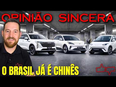 O mercado de carros no Brasil já é Chinês! 4 marcas chinesas no top 10. Como isso impacta as vendas?