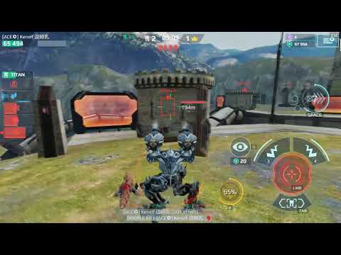 Hel Orochi get 1st place in the last 5 seconds in FFA free for all gameplay WR War Robots 7.5