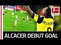 Paco Alcacer's Dream Debut - First Shot, First Dortmund Goal