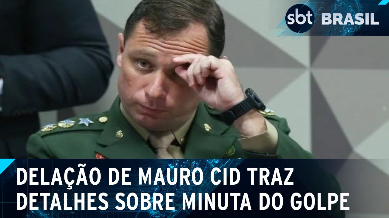 Cid revela que Bolsonaro recebeu jurista para discutir minuta do golpe | SBT Brasil (21/02/25)