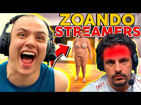 VIREI ADM e ZOEI STREAMERS AO VIVO no GTA RP! (Paulinho o LOKO)