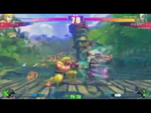 Street Fighter 4 - TKD (EL) vs aa Cross (KE) - 1/16e Final Pool A