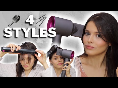 4 Ways to Style Curtain Bangs for Fine Thin Hair -...
