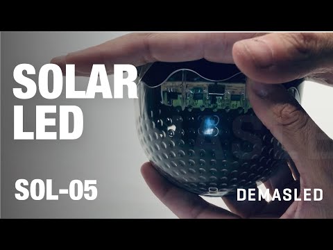 Lámpara Solar LED (SOL-05) - DEMASLED