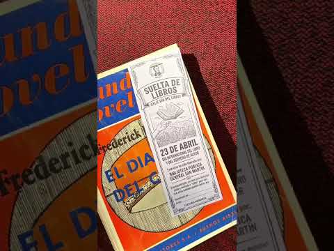 Día del libro. 23 de abril. #diadellibro #regalamoslibros #bibliotecasanmartín #díadellibromendoza