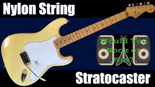 Video thumbnail for This Strat is CRAZY! | 1996 Nylon String Fender Stratocaster Yngwie Malmsteen Signature | WYRON 194 by The Trogly's Guitar Show