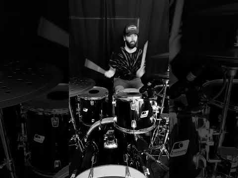 Ludwig 16x16 Floor Tom USA Maple 80s-90s - Black image 8