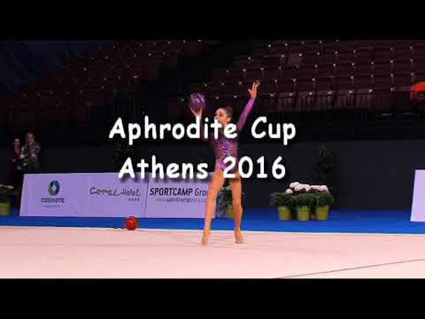 Themida Christodoulidou & Stephani Cleanthous (CYP) - Gala Aphrodite Cup 2016