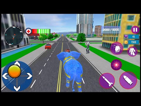 Spider Tank Robot Car Game 3d - Android Gameplay #2