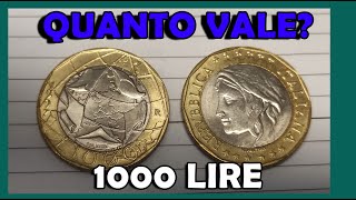 Moneta 1000 lire 1997, 1998 Quanto Vale E quella con la Cartina Geografica Sbagliata