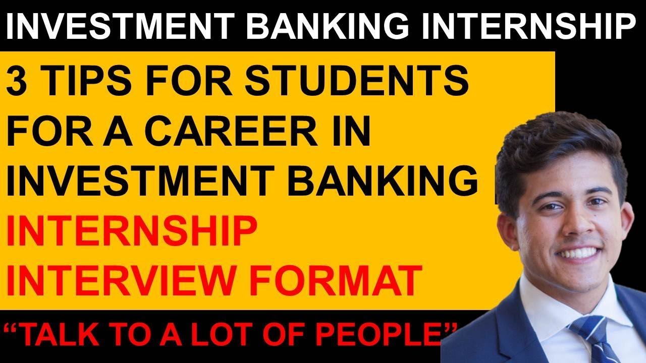 fall investment banking internships